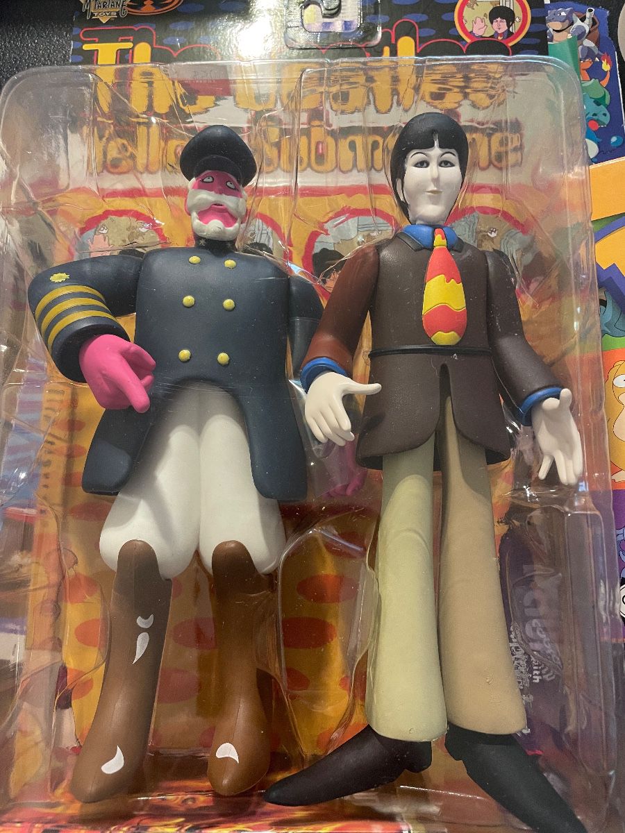 The Beatles Yellow Submarine John Lennon & Captain Action Figure Set