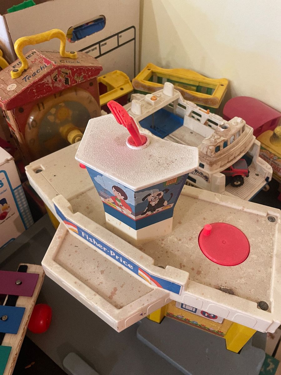 Fisher-Price Little People Boat & Teach Time Clock Assortment