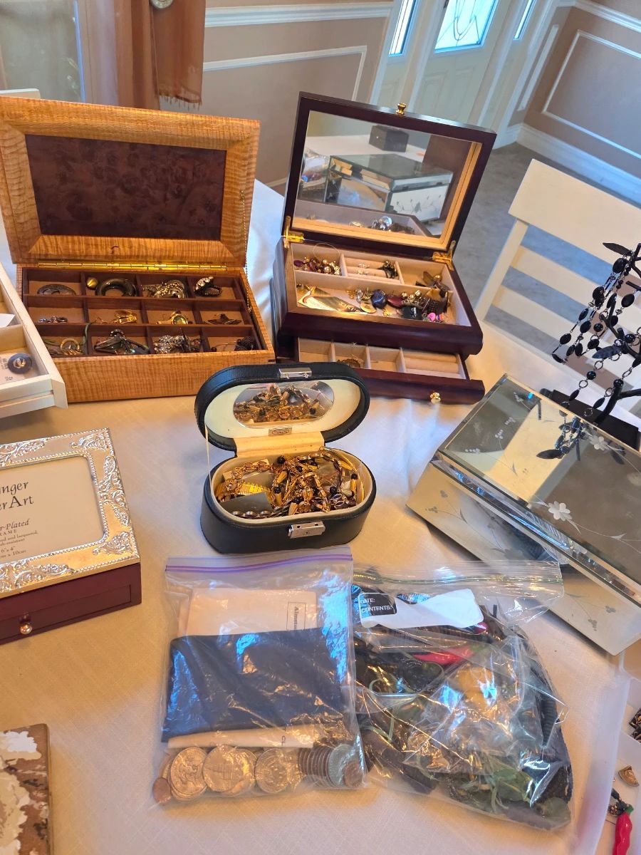 Jewelry, Vintage Pyrex, Coastal Furniture and more!