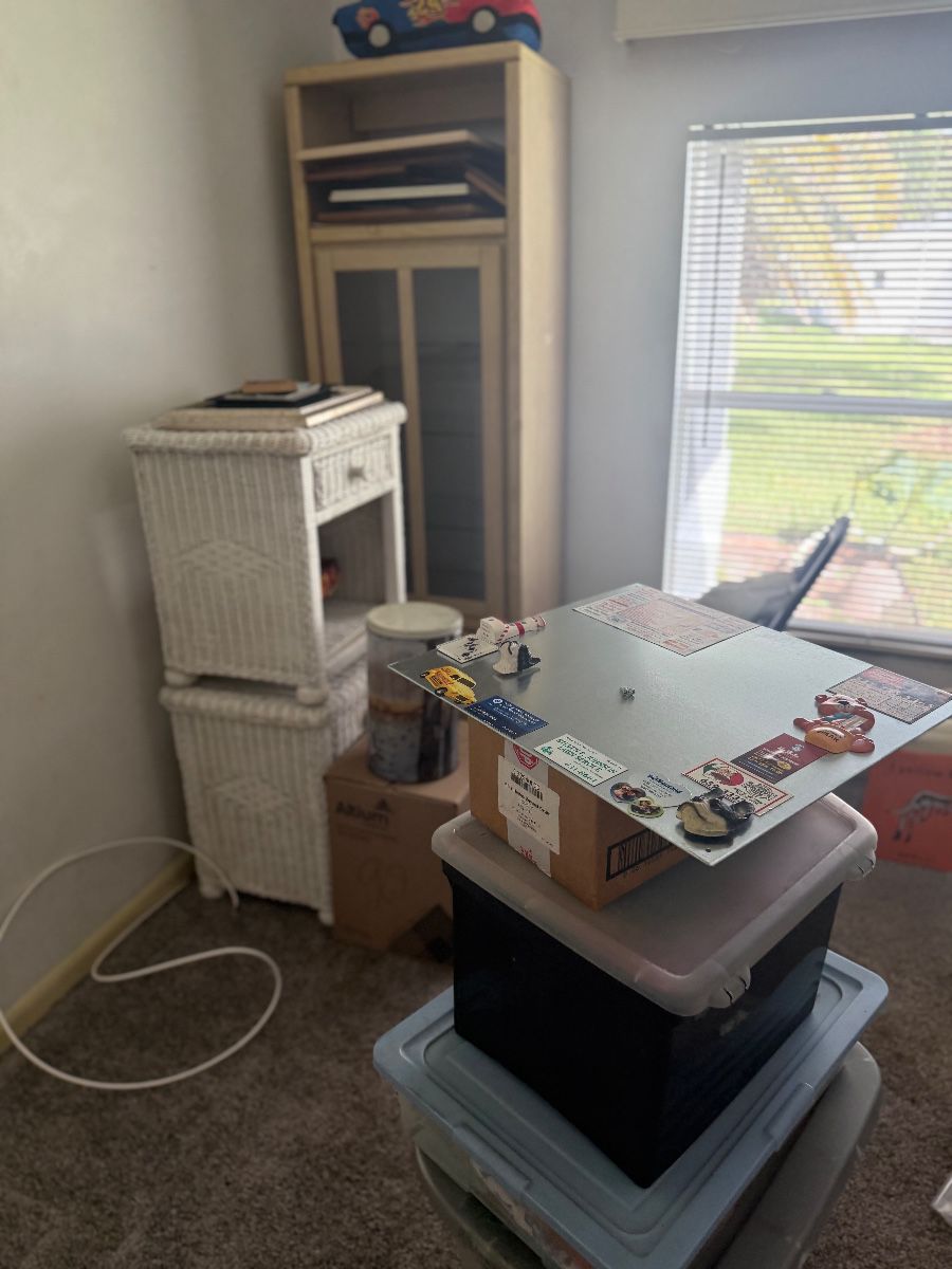 Everything must go come help us dig through the boxes at estate sale in Merritt Island, FL
