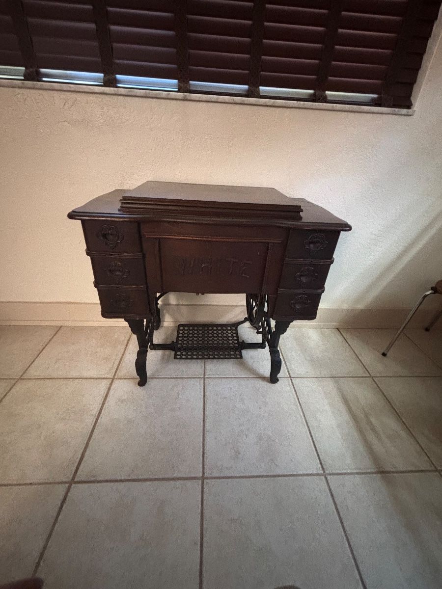 White Sewing Machine Co. Treadle Sewing Machine