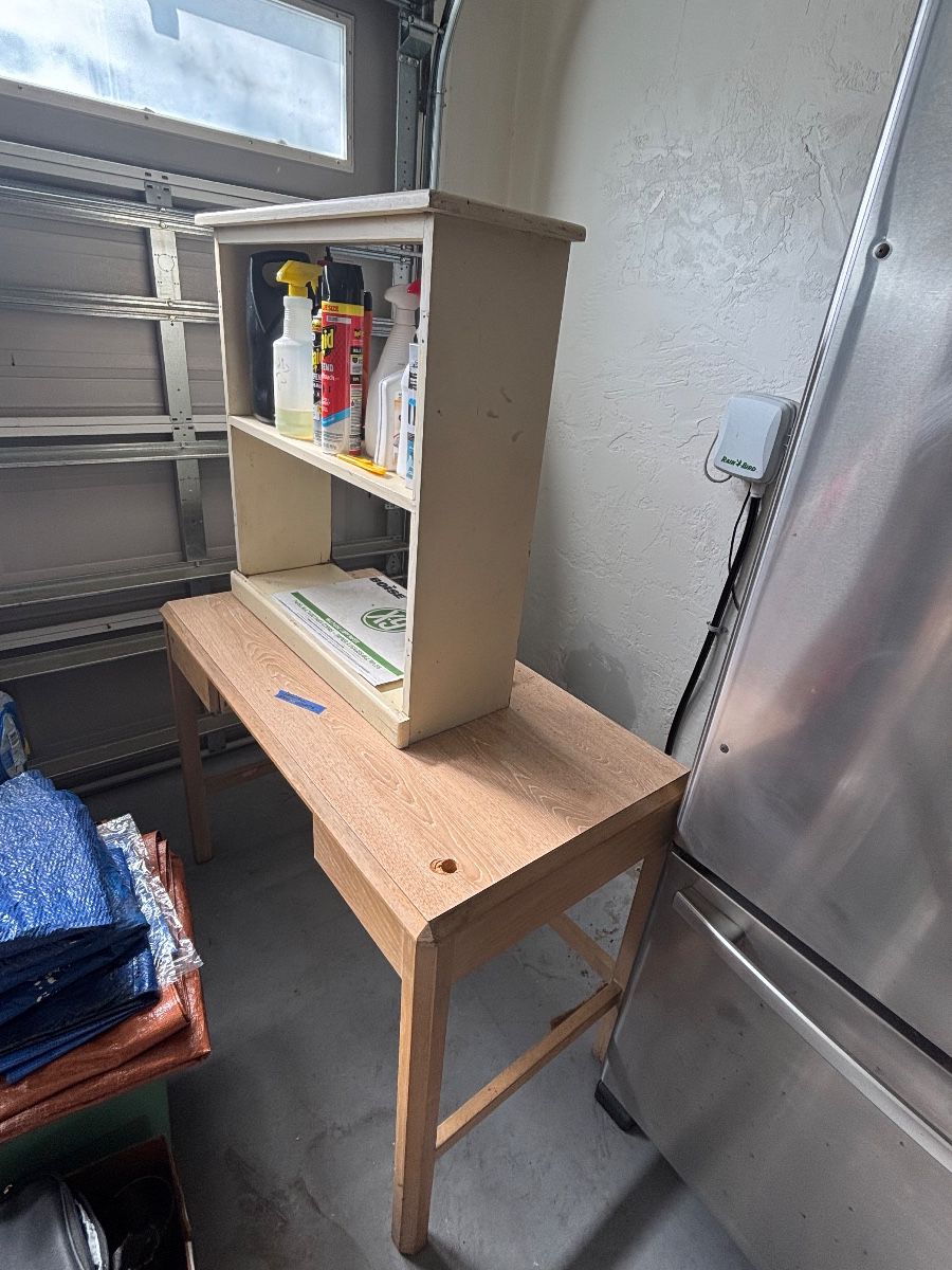 Vintage Storage Cabinet & Desk Lot