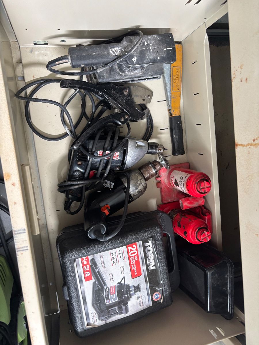 Power Tools & Automotive Jacks Lot