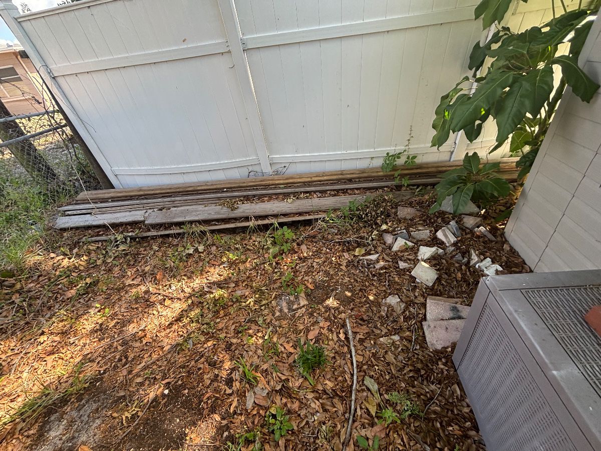 Assorted Lumber, Building Materials & Debris Lot