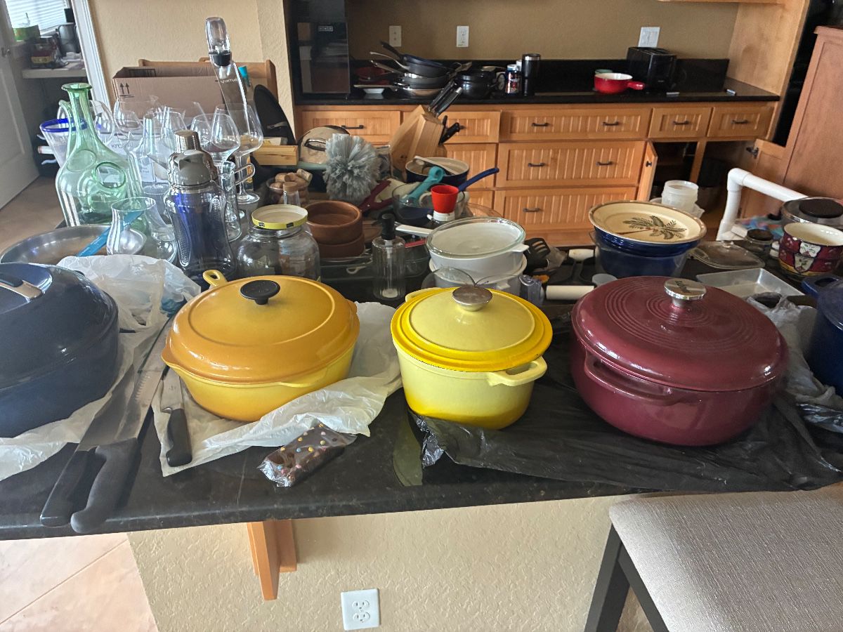 Merritt Island Canal Home, high-end kitchen, space, artwork items
