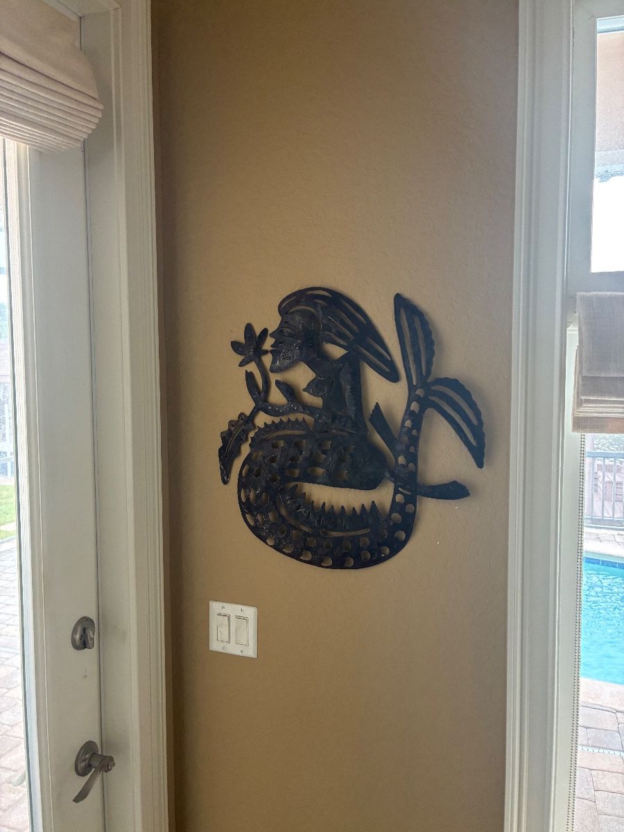 Merritt Island Canal Home, high-end kitchen, space, artwork items