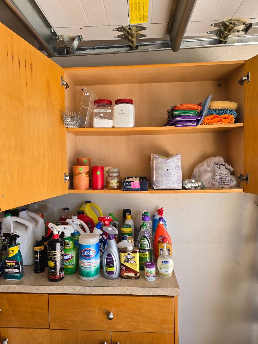 Cleaning Supplies & Home Organization Assortment