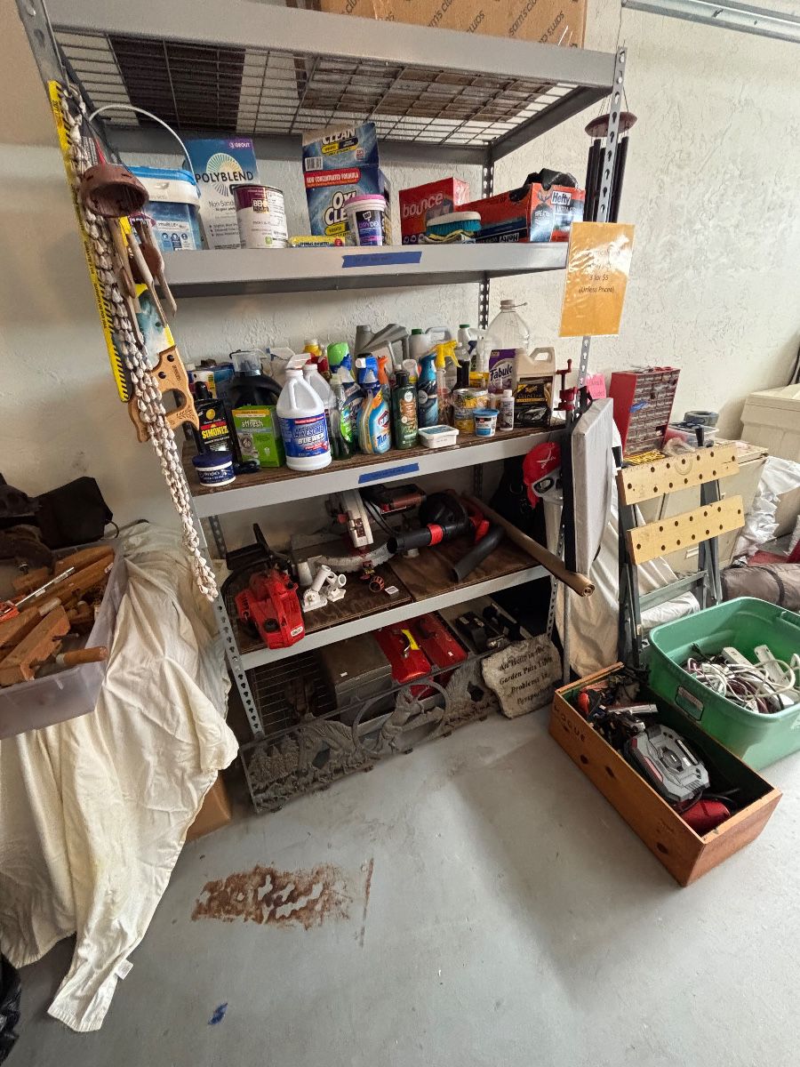 Garage Storage Shelving Assortment