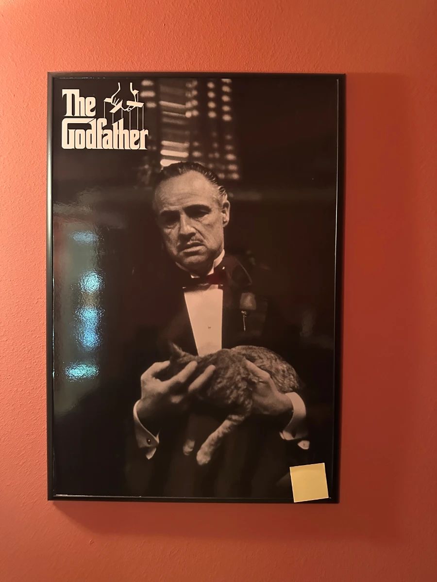 The Godfather Movie Poster Framed 22x28 inches Marlon Brando