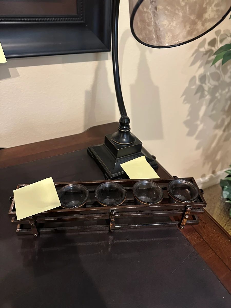 Dark Bronze Traditional Table Lamp