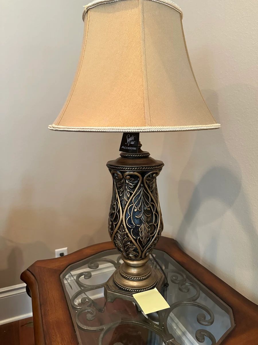 Saks Fifth Avenue Accessories Ornate Table Lamp