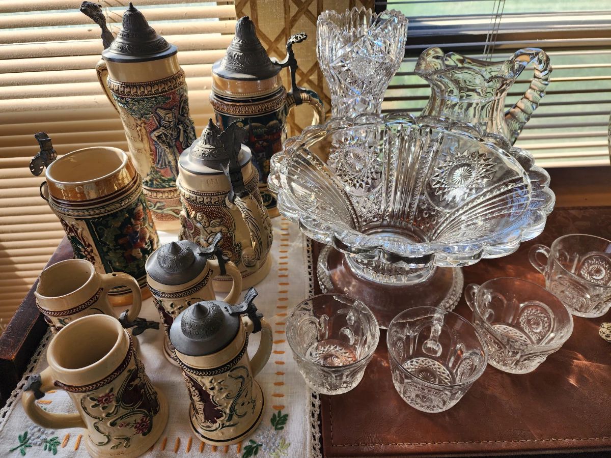 Swiss Family Treasures! Antiques, Roseville, Weller, Limoges, Silver Coins & More!