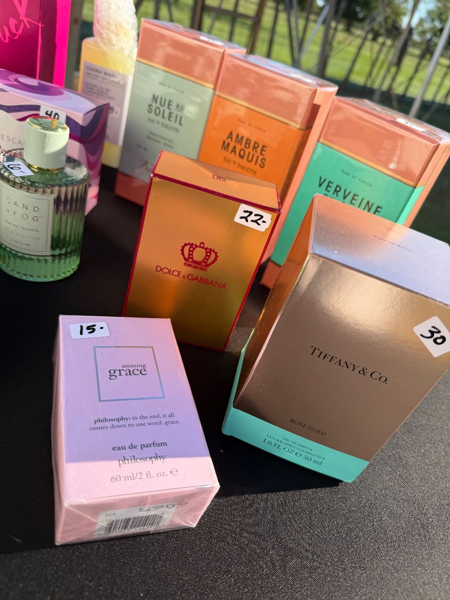 High end cosmetics and perfume brand new! Apt downsizing