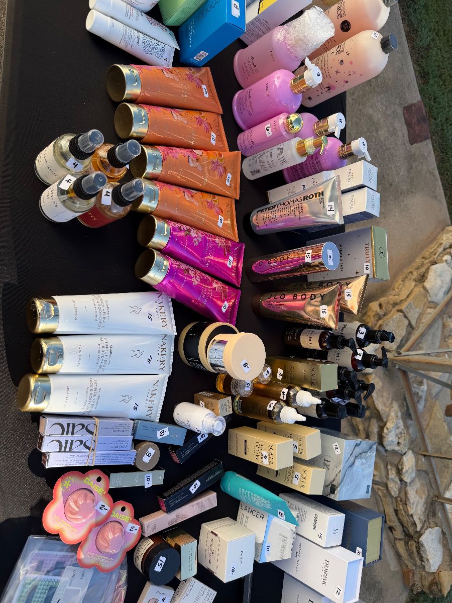 High end cosmetics and perfume brand new! Apt downsizing
