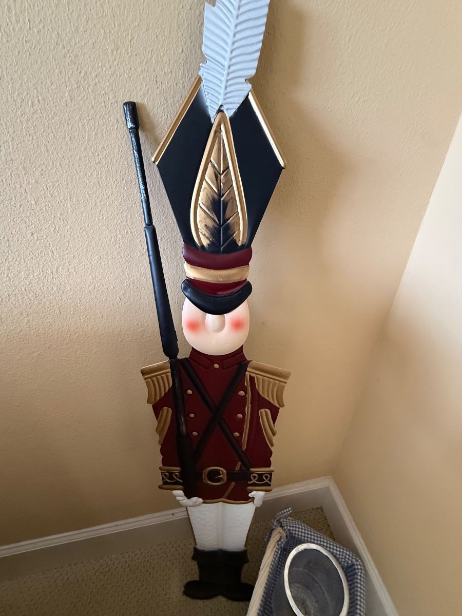 Vintage Toy Soldier Wall Decor