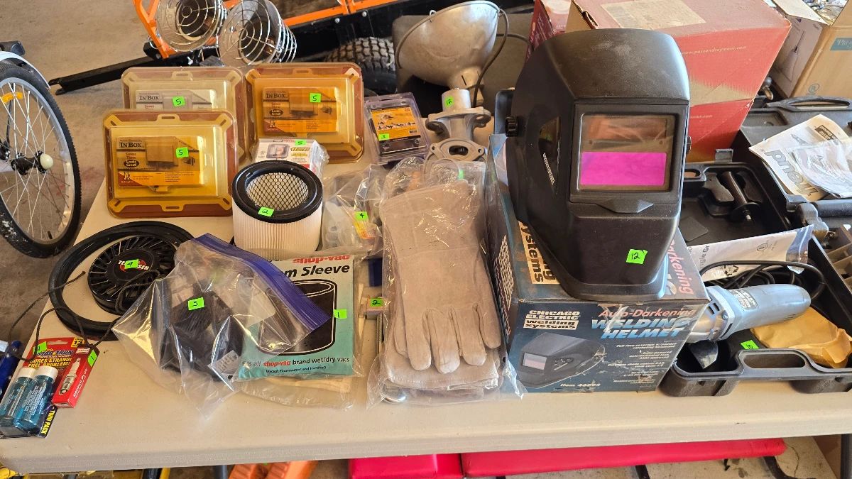 Handyman Heaven in Ponder: Loads of Power Tools, Trailers, Remington Statues, and more!