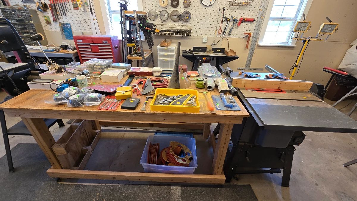 Handyman Heaven in Ponder: Loads of Power Tools, Trailers, Remington Statues, and more!