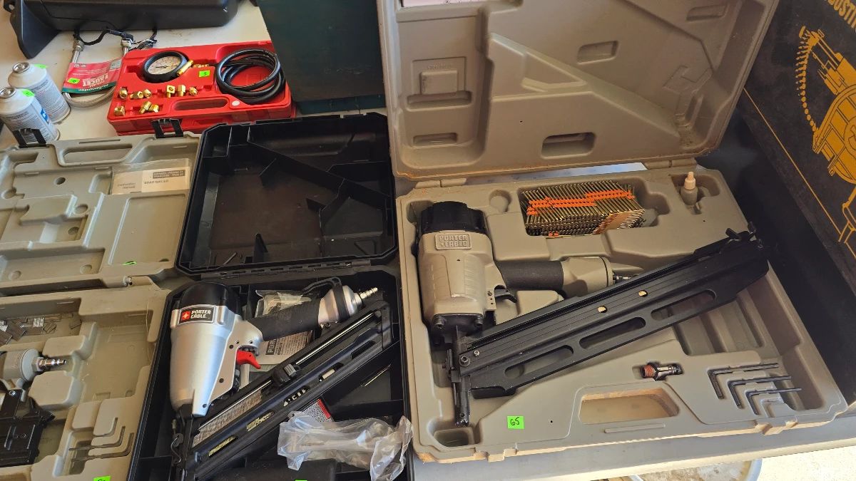 Handyman Heaven in Ponder: Loads of Power Tools, Trailers, Remington Statues, and more!