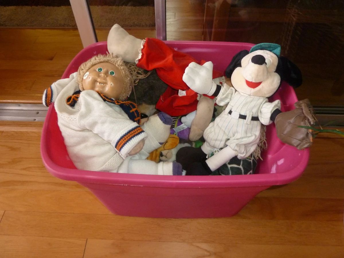 Plush Toy Assortment: Cabbage Patch Kid & Mickey Mouseaglomeration