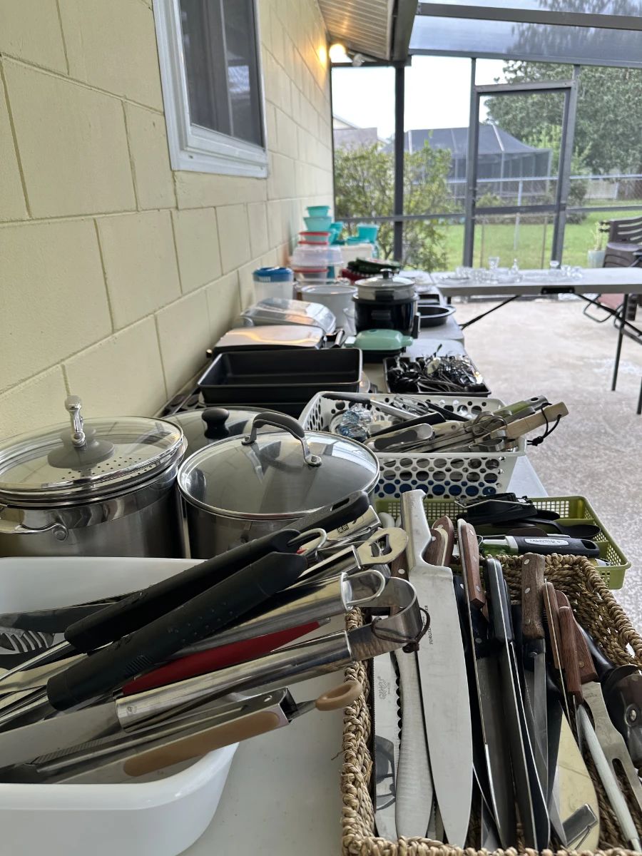 From the Hot Tub to the Tool Shed — Estate Sale Packed with Tools, Records, Jewelry & Makeup at estate sale in Brandon, FL