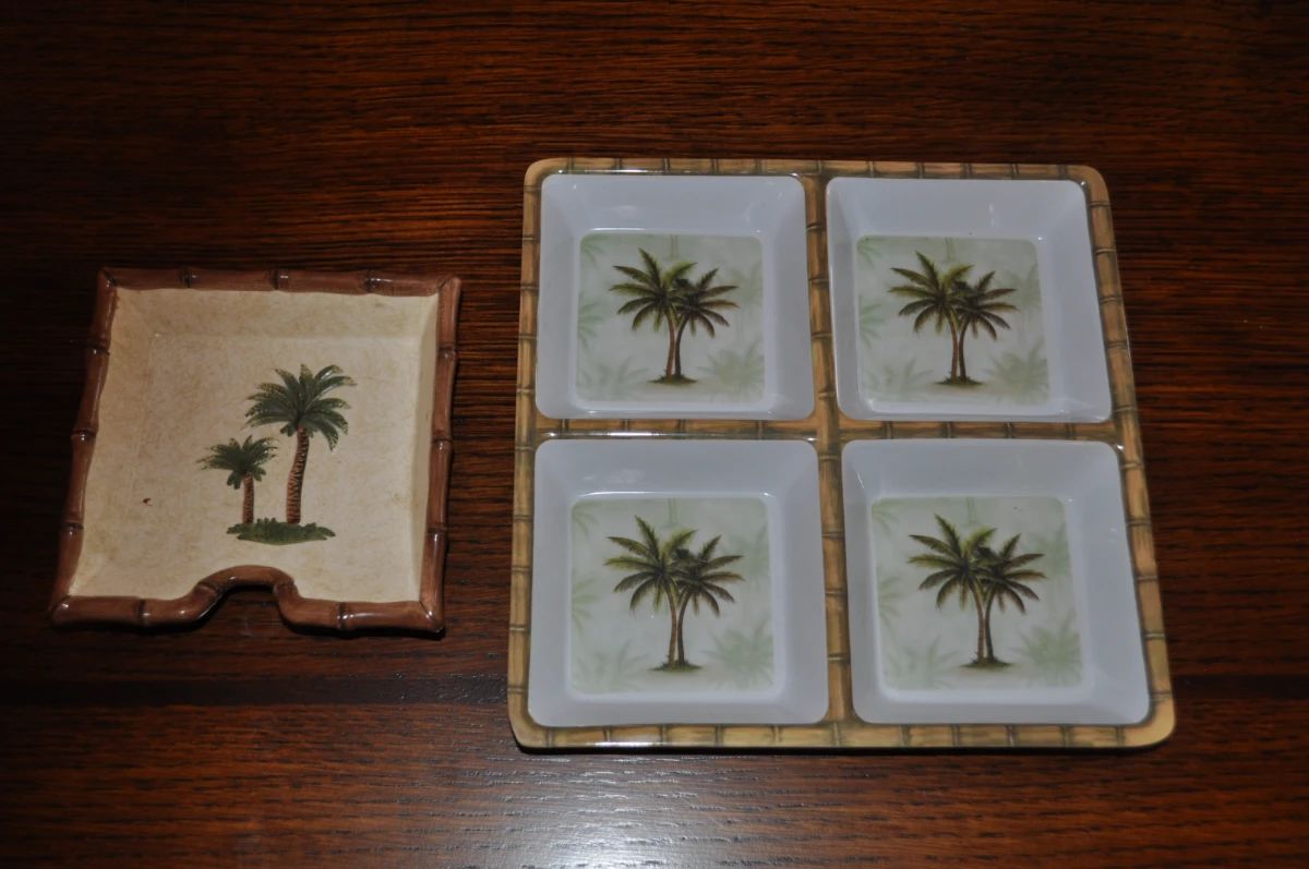 Inagural Jaguar Merch, Tiffany Style Lamps,  Tommy Bahama Style Decor