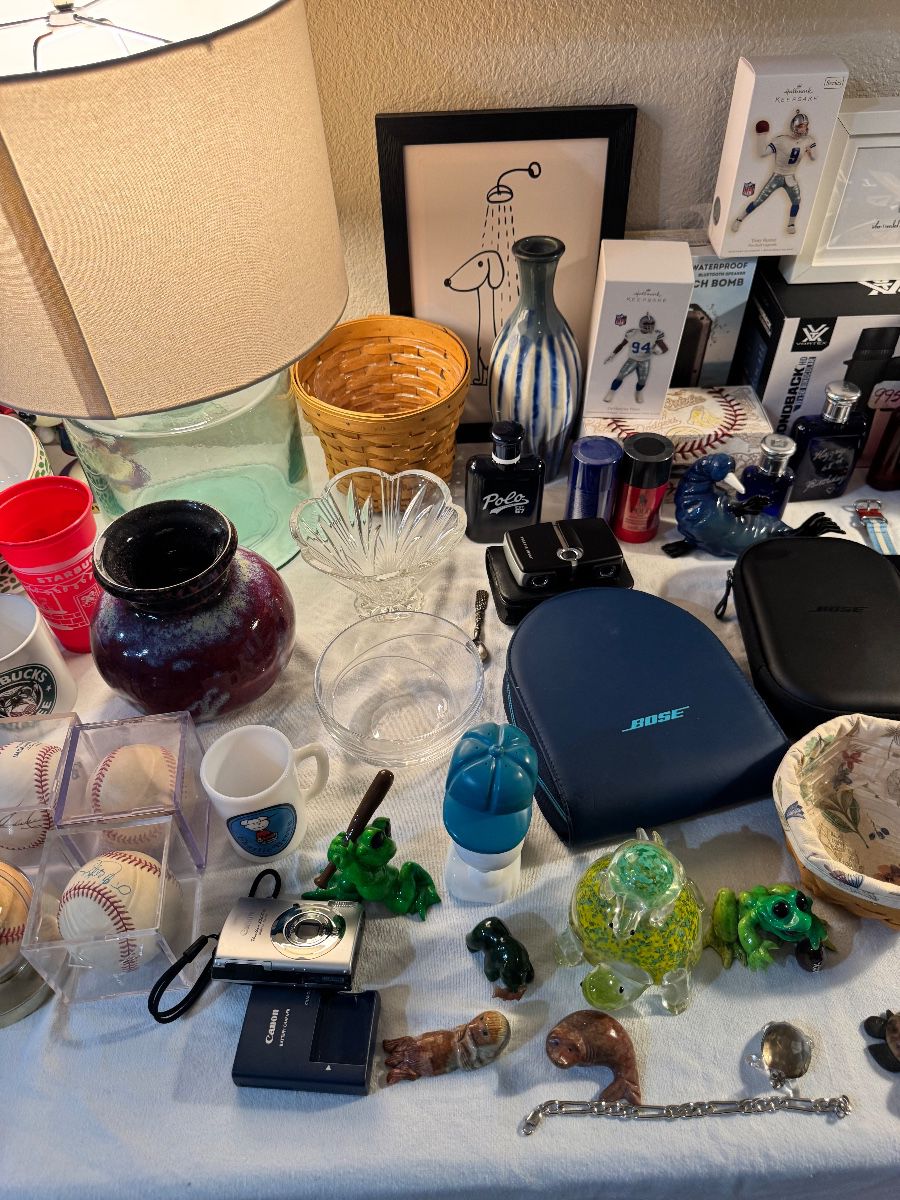 Arlington Gated Estate Sale — Polo, Bose, Apple, Rangers, Jim Shore & More