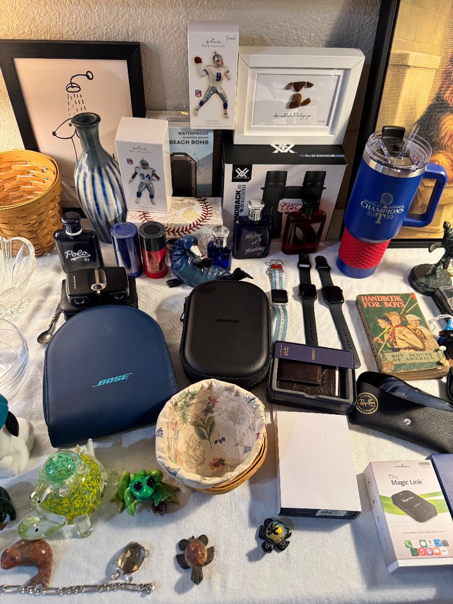 Arlington Gated Estate Sale — Polo, Bose, Apple, Rangers, Jim Shore & More