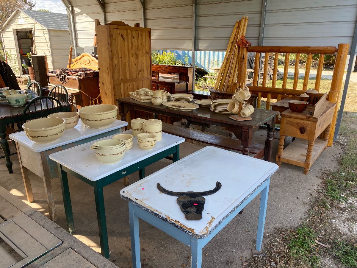 Rustic Texas Ranch Estate Sale in Crawford