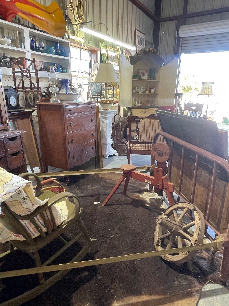 Brandi Lane barn Sale at estate sale in Granbury, TX
