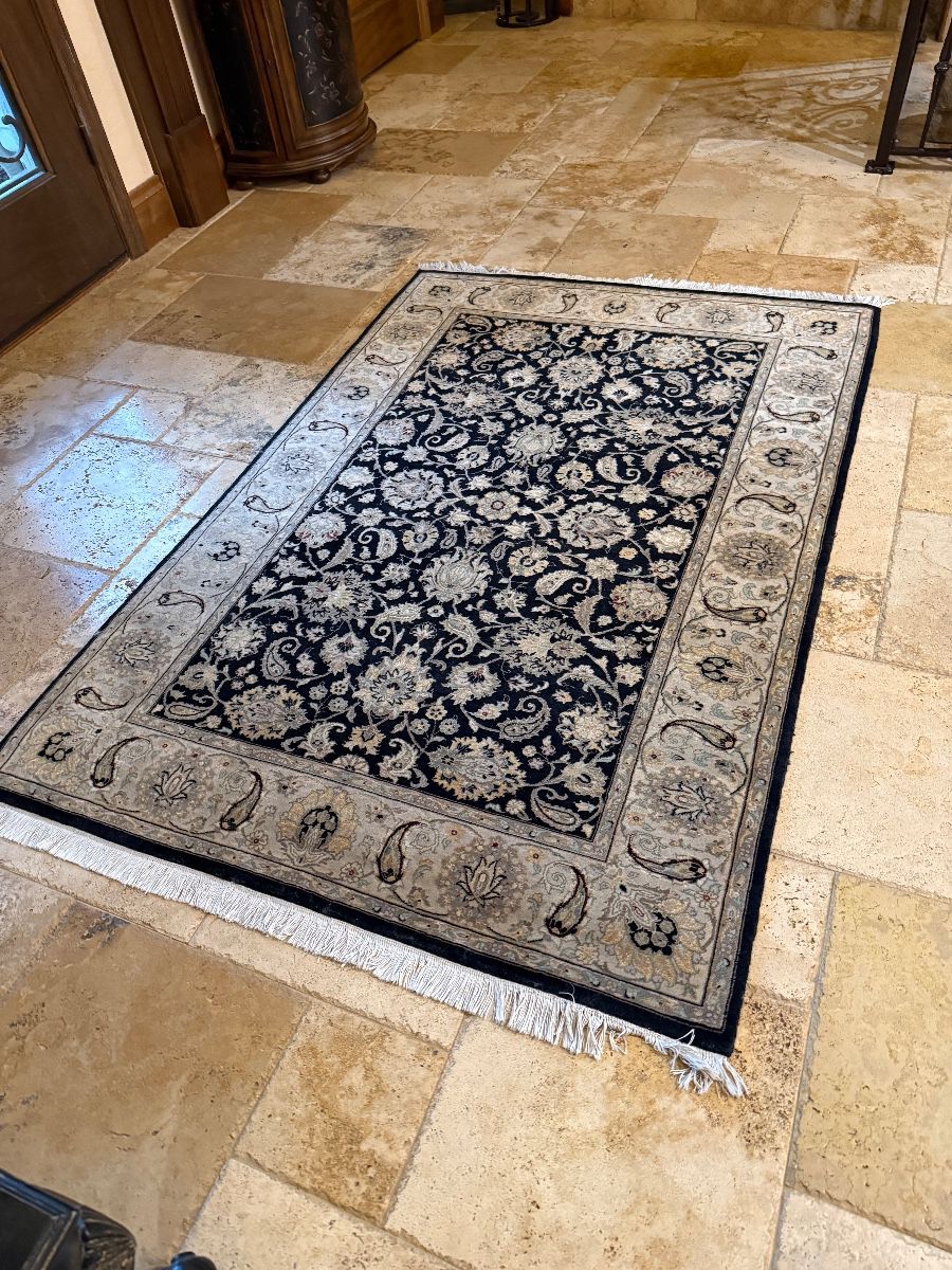 Persian-style Floral & Paisley Area Rug