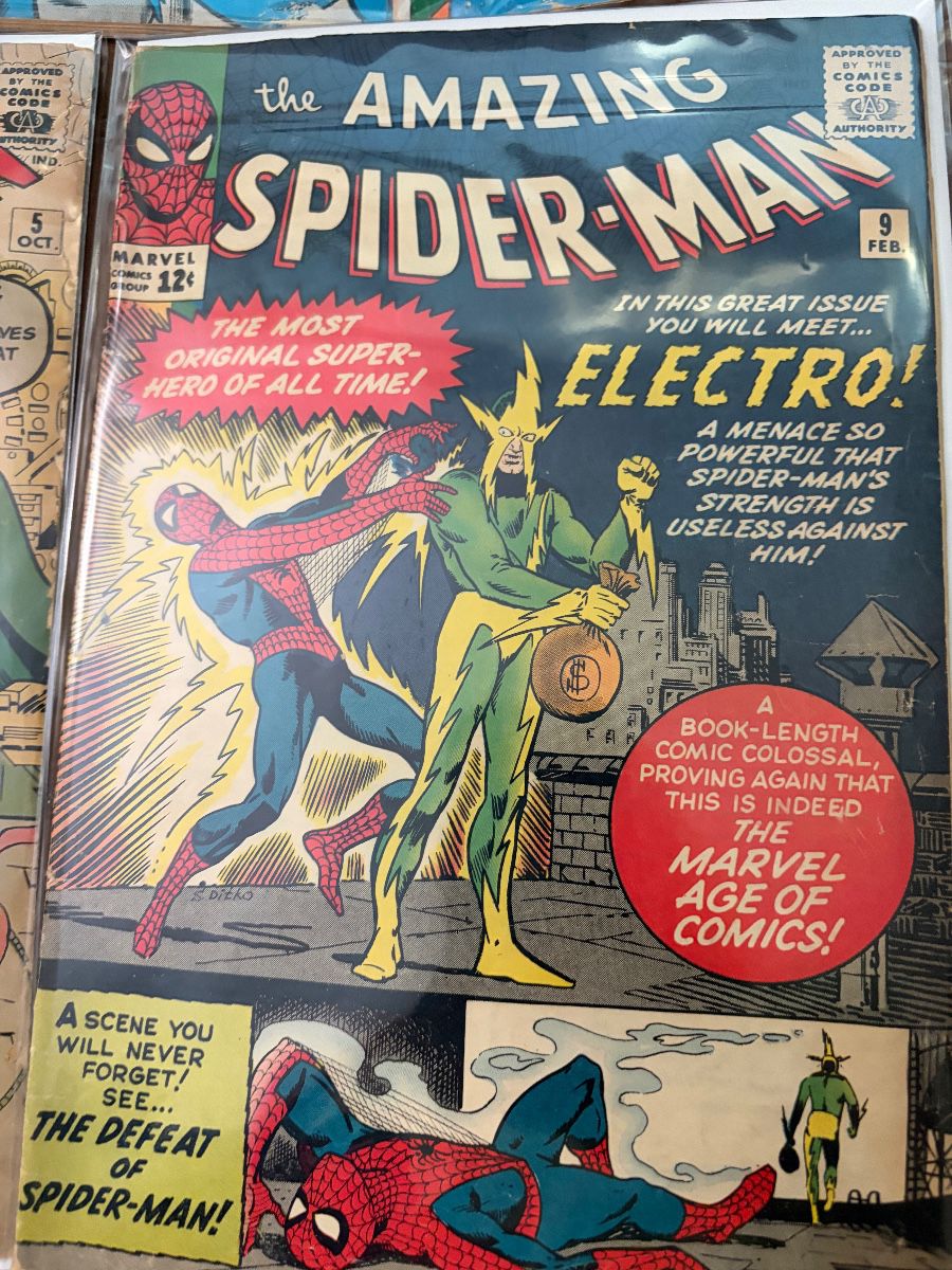 Life time of Collecting Silver Age Comic Collection-Classic Rock Vinyl's, Vintage, MCM,