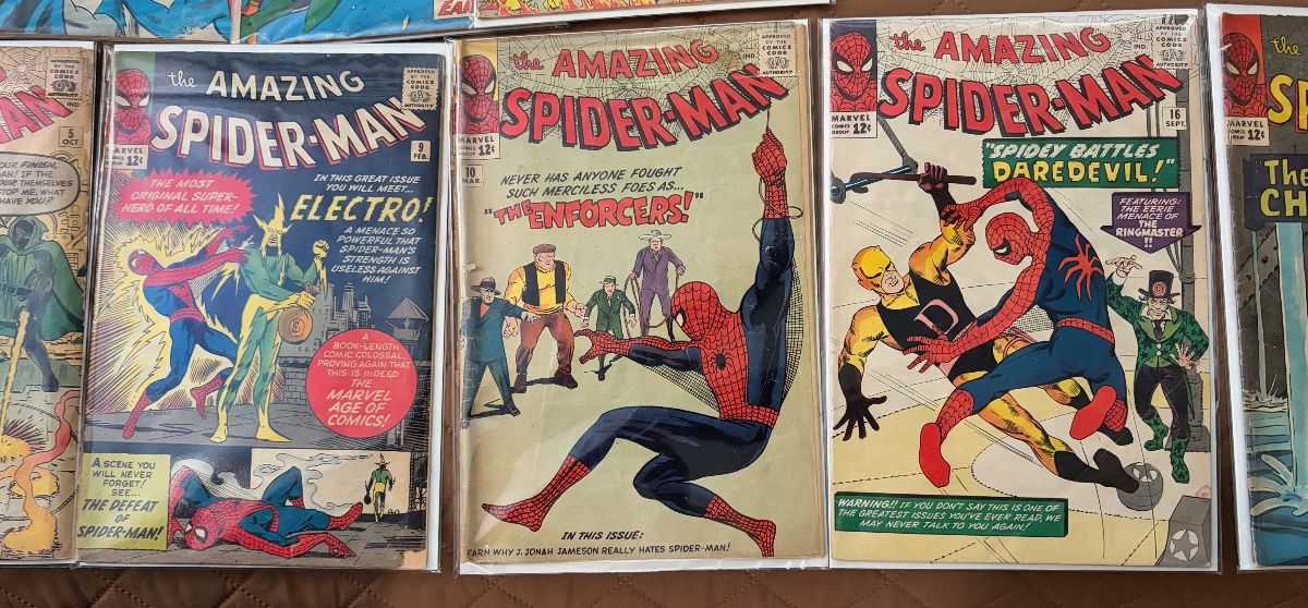 Life time of Collecting Silver Age Comic Collection-Classic Rock Vinyl's, Vintage, MCM,