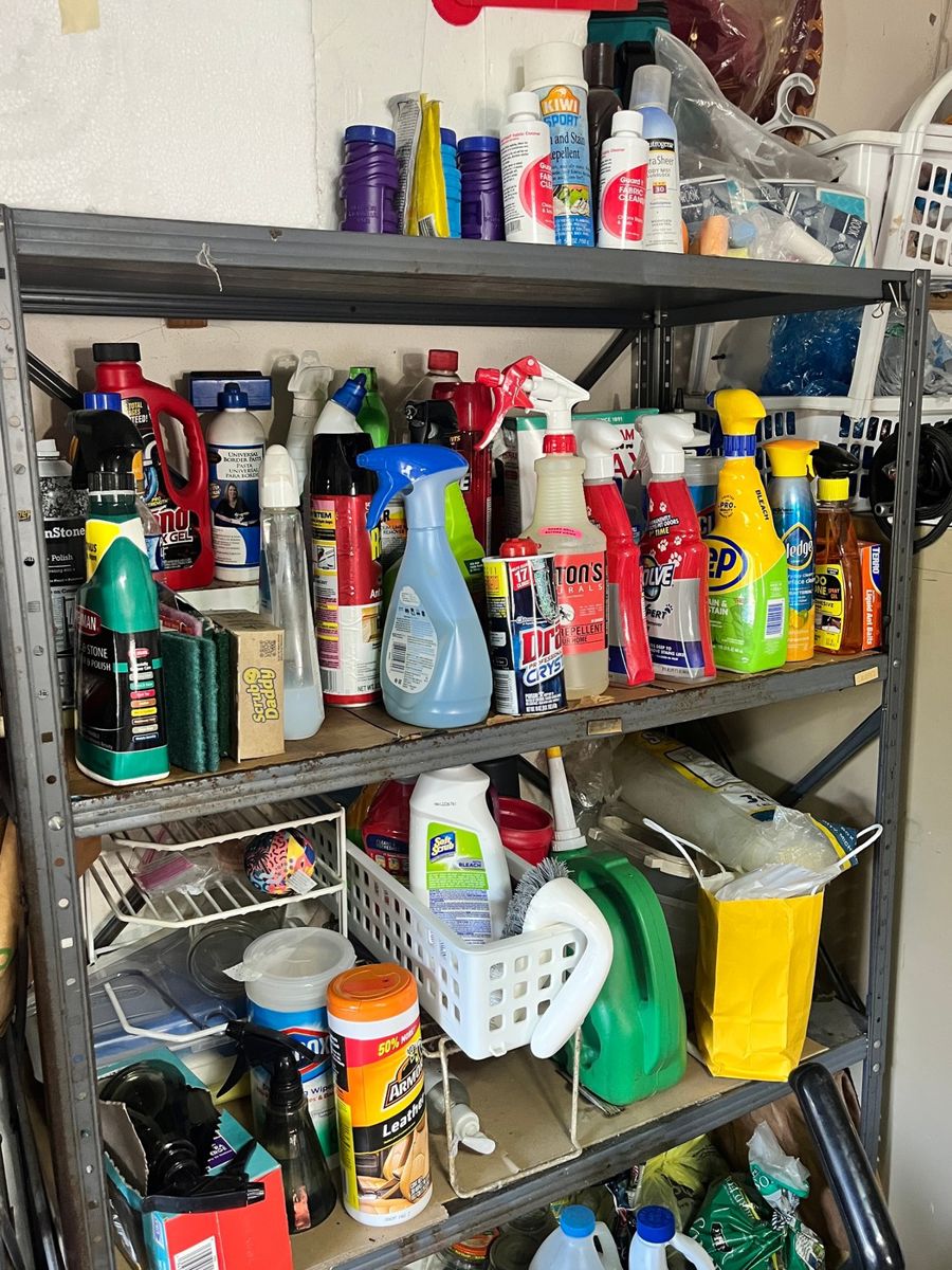 Household Cleaning & Automotive Care Lot