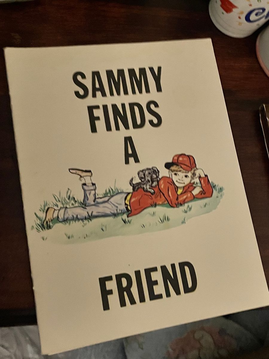 Sammy Finds A Friend Children's Book