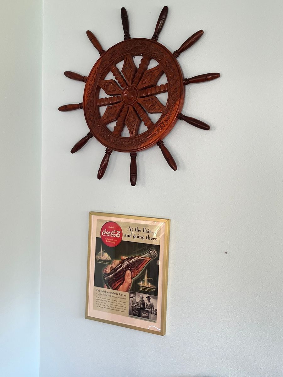 Nautical & Advertising Decor Grouping