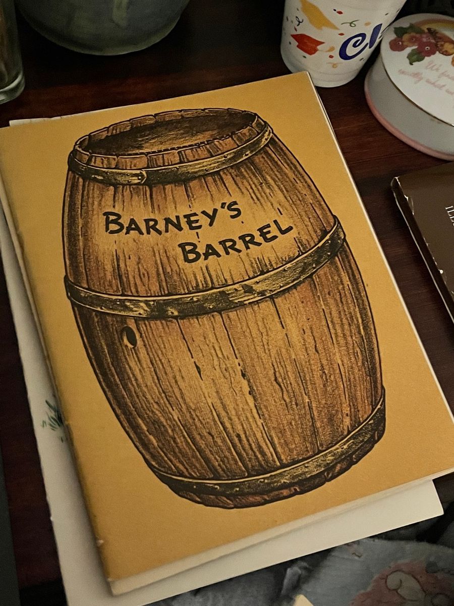 Barney's Barrel Children's Book