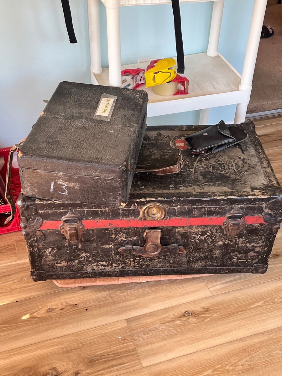 Vintage Steamer Trunk and Suitcase Collection