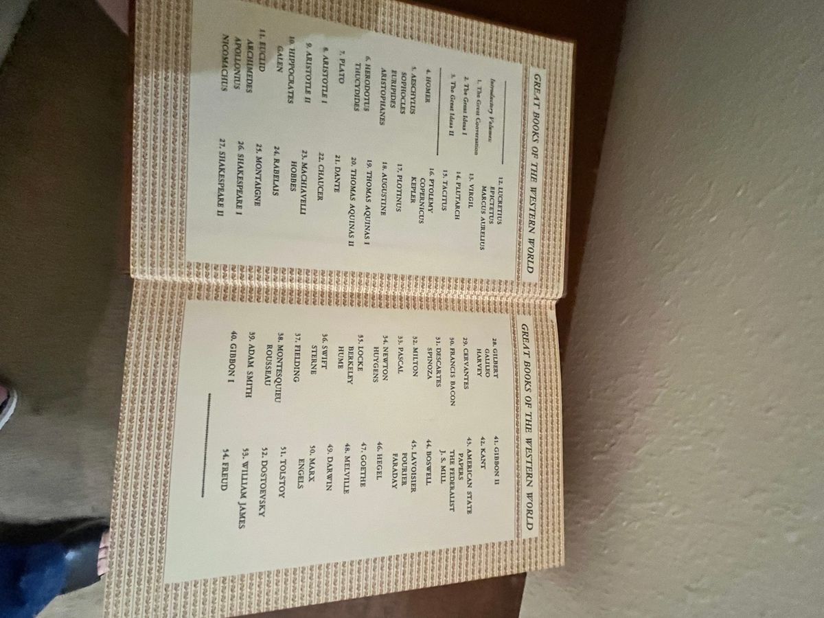 Great Books of the Western World Complete Collection