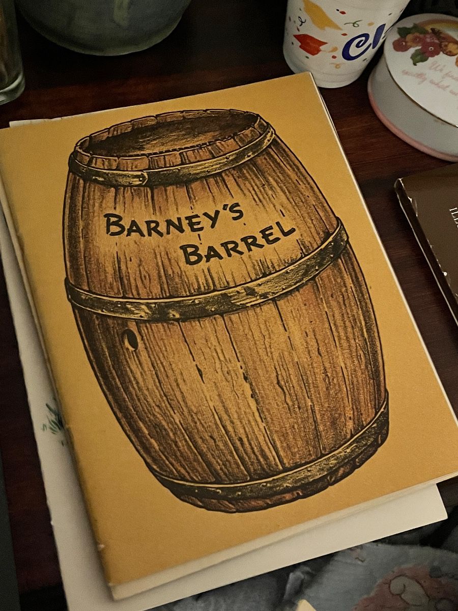 Barney's Barrel Book