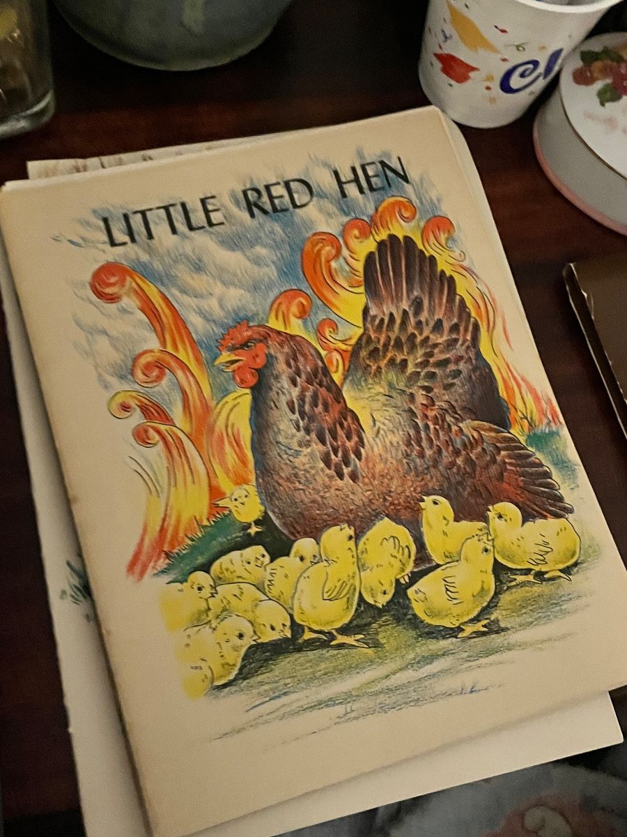 Little Red Hen Vintage Children's Book