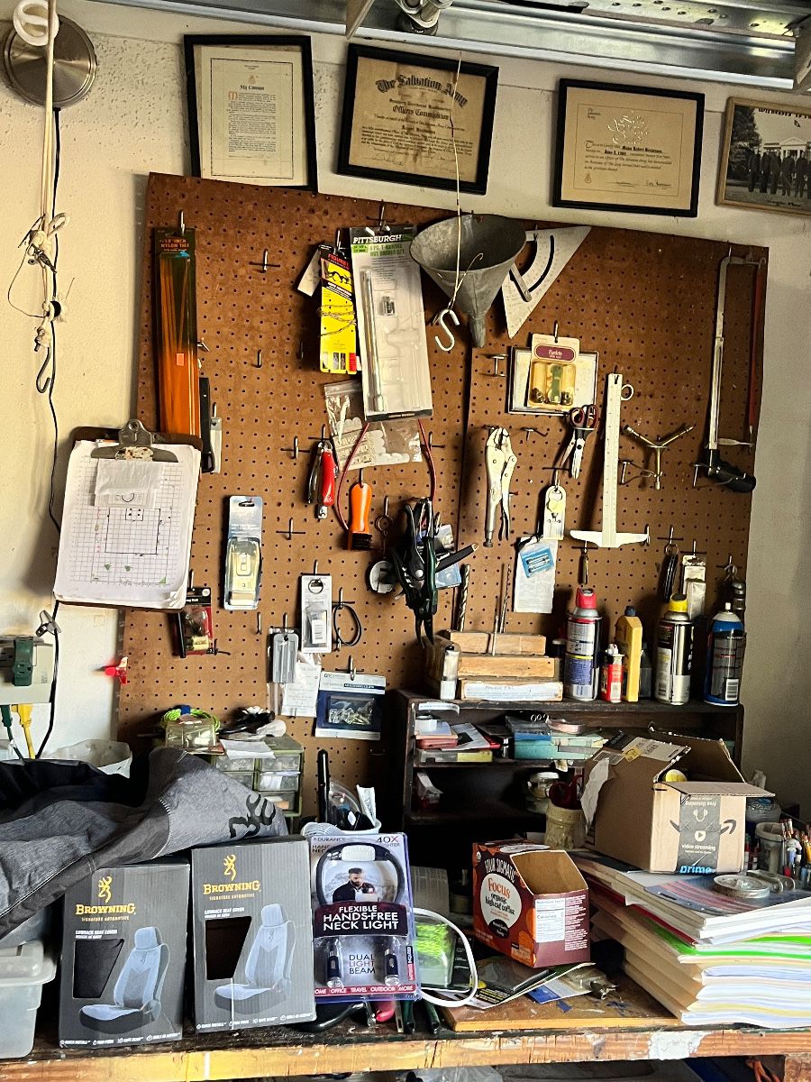 Workshop Assortment: Tools, Hardware & Automotive Supplies