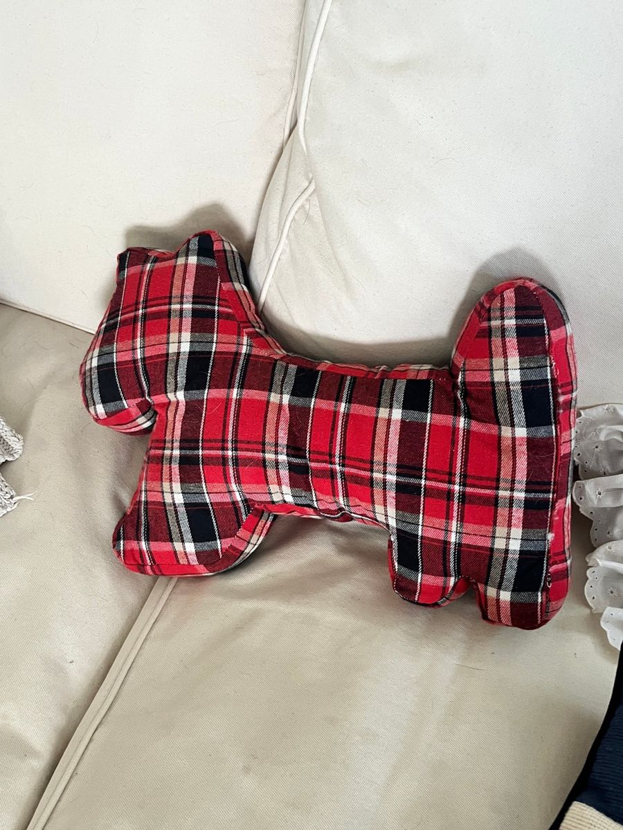 Scottie Dog Plush Pillow