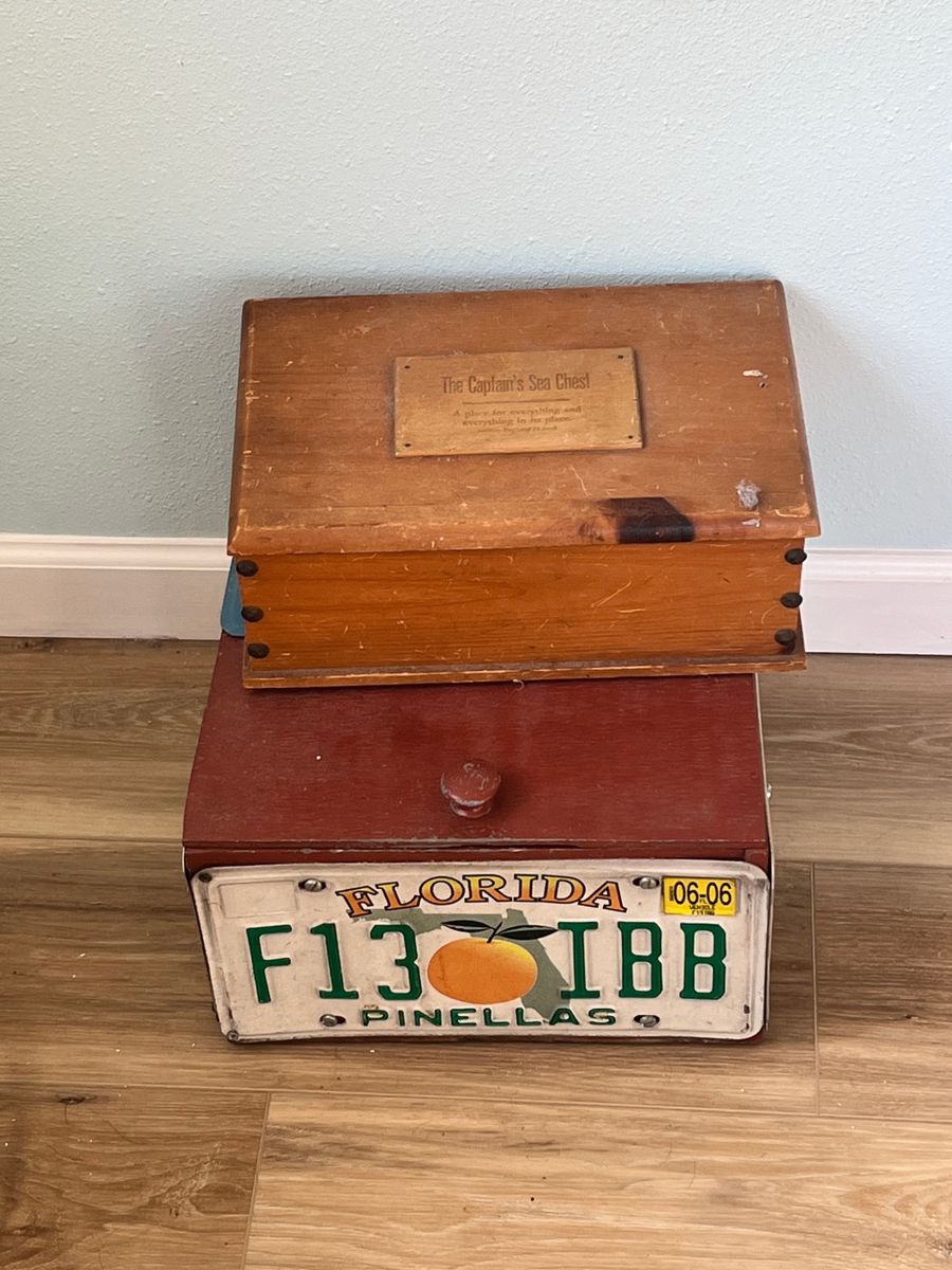 Nautical & Americana Storage Set