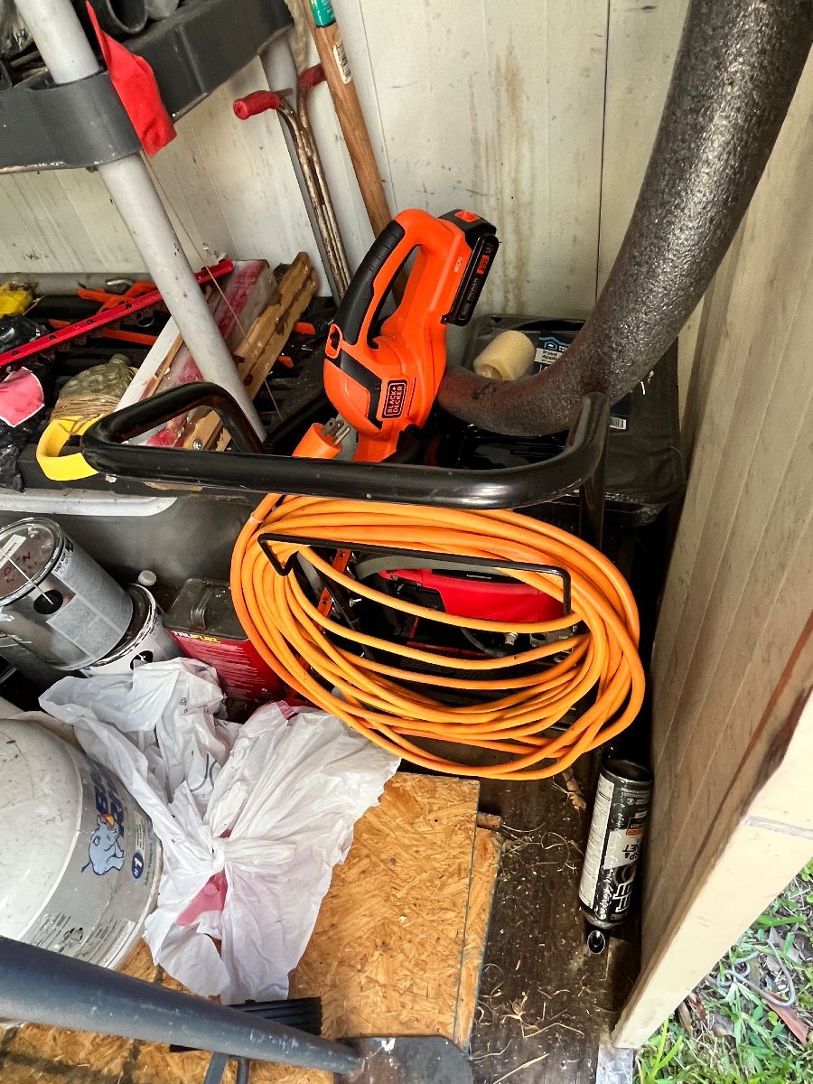 Assorted Tools and Hardware Collection