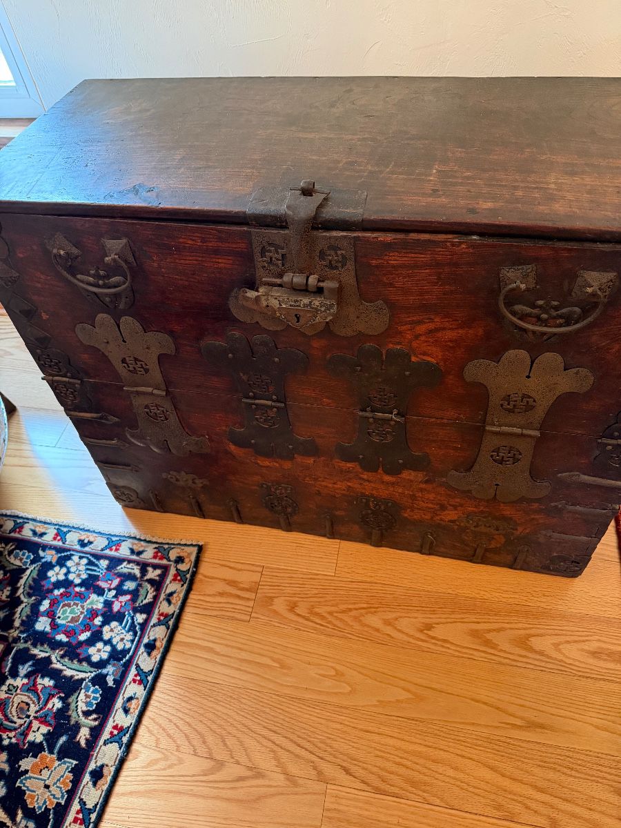Mid century modern meets antique Asian