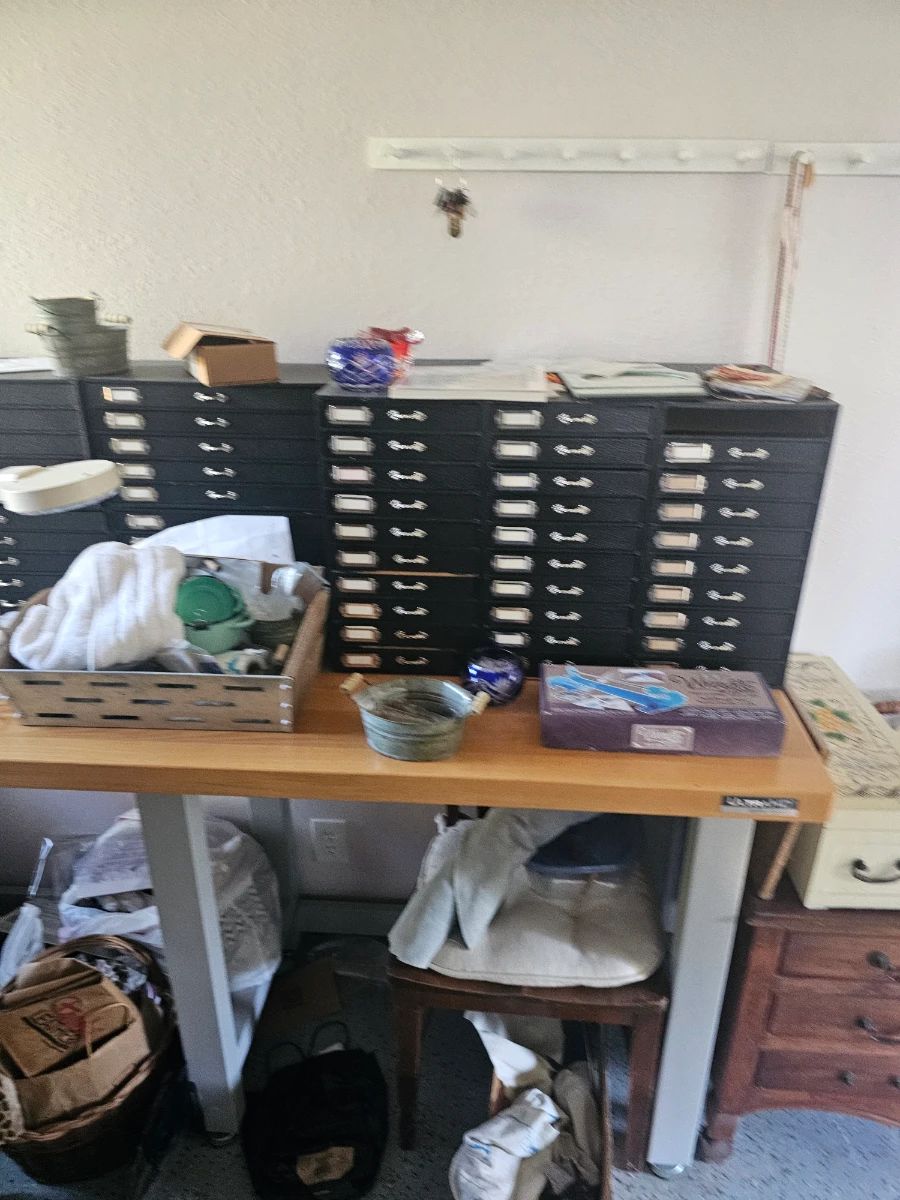 THE MASTER'S HANDS ARTISTS DELIGHT FURNITURE & APPLIANCE ESTATE SALE BY ALAMO AZTEK ESTATE SALES DFW