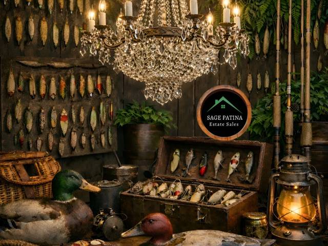 Items on offer in Bartonville, TX — SAGE PATINA Presents Decoys, Lures, & More Legendary Sportsman's Dream Bartonville Estate Sale!