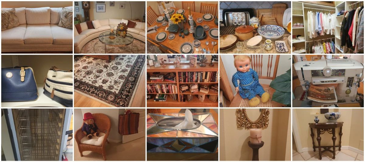 Items on offer in Trinity, FL — Diane's Estate Sales on Gooseberry Court, Trinity