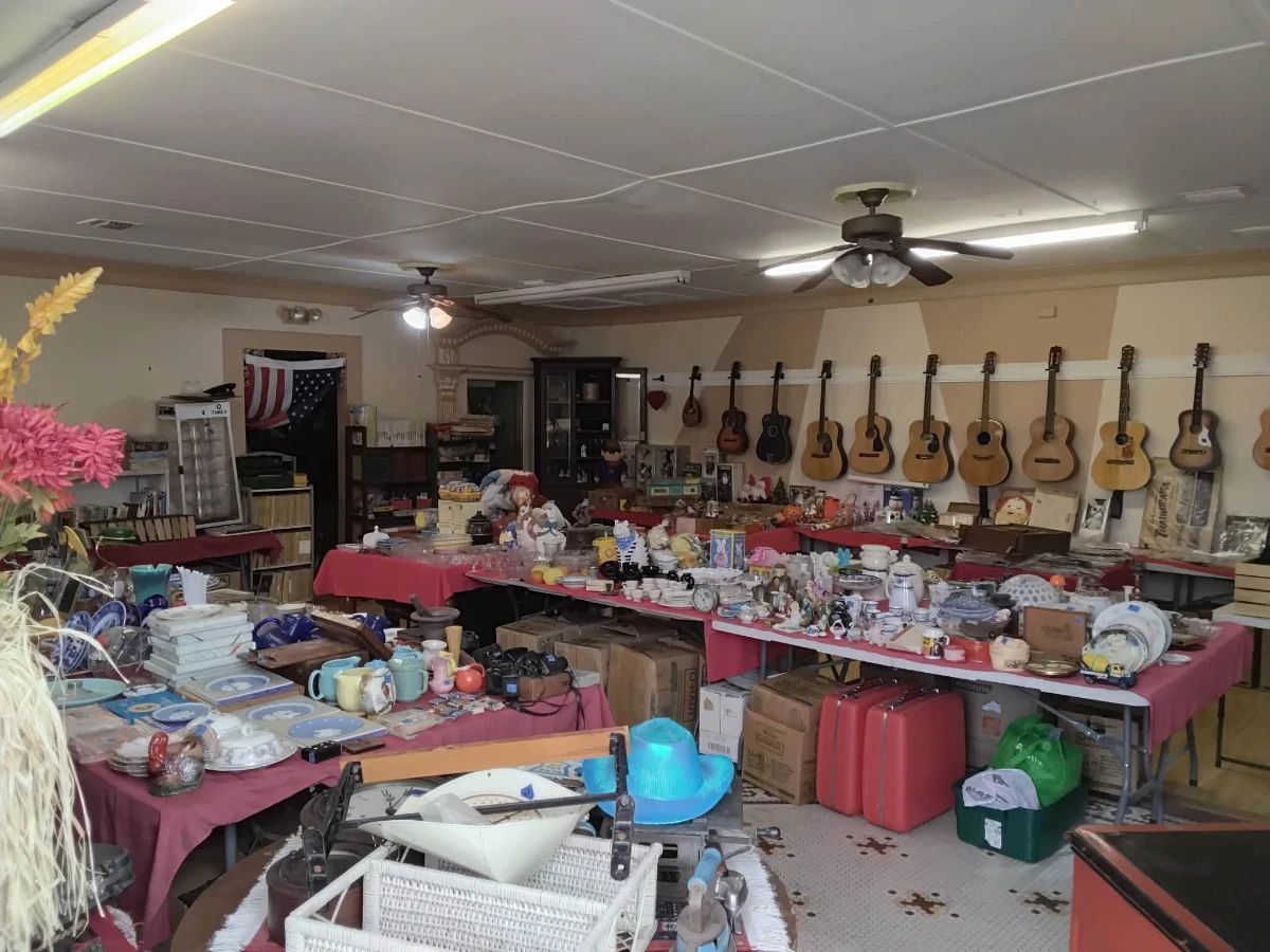 Items on offer in Crescent City, FL — Estate Sale in Historic Bank Building